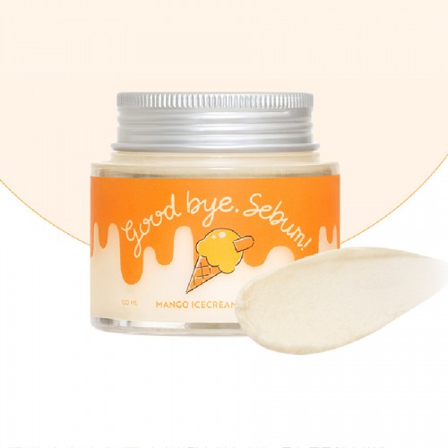 JUICY LAB - Goodbye Sebum! Mango Ice Cream Cleanser 100mL