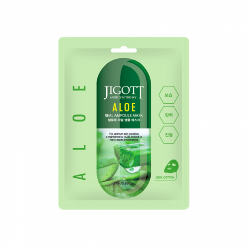 JIGOTT - Aloe Real Ampoule Mask 27mL