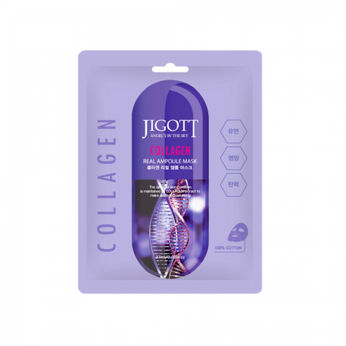 JIGOTT - Collagen Real Ampoule Mask 27mL
