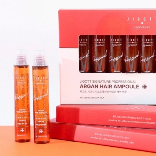 JIGOTT - Signature Professional Argan Hair Ampoule Set (10ea)