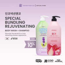 DORIS - 2Pcs Body Wash/Shampoo 1L