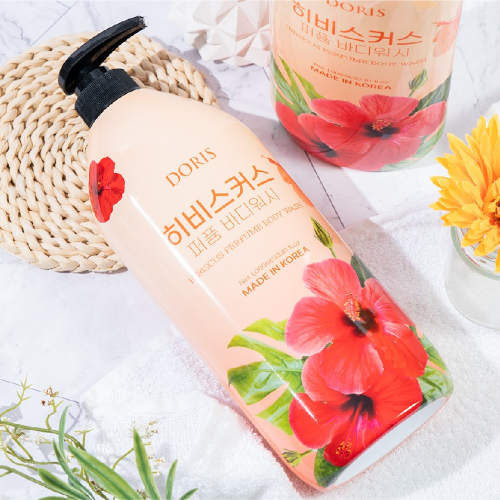 DORIS - 2Pcs Body Wash/Shampoo 1L