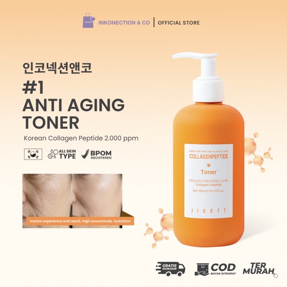 JIGOTT - CollagenPeptide Toner 300mL