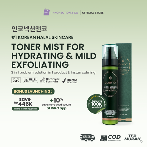 BUENO - Mist Toner Icheon Rice Core 105ml **Halal Special Price Launching