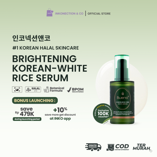 BUENO - Serum Icheon Rice Core White 80ml **Halal Special Price Launching