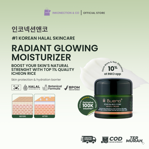 BUENO - Icheon Rice Core Mist Cream 50ml **Halal